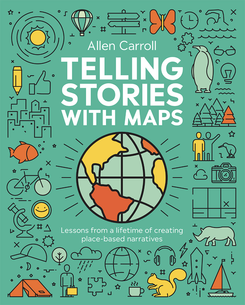 Telling Stories With Maps book cover.